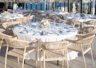 Sunset Monalisa Wedding Decor - Tables