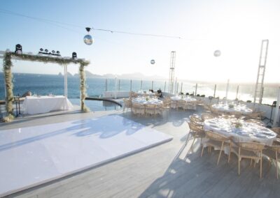Sunset Monalisa Wedding Decor - Dance Floor